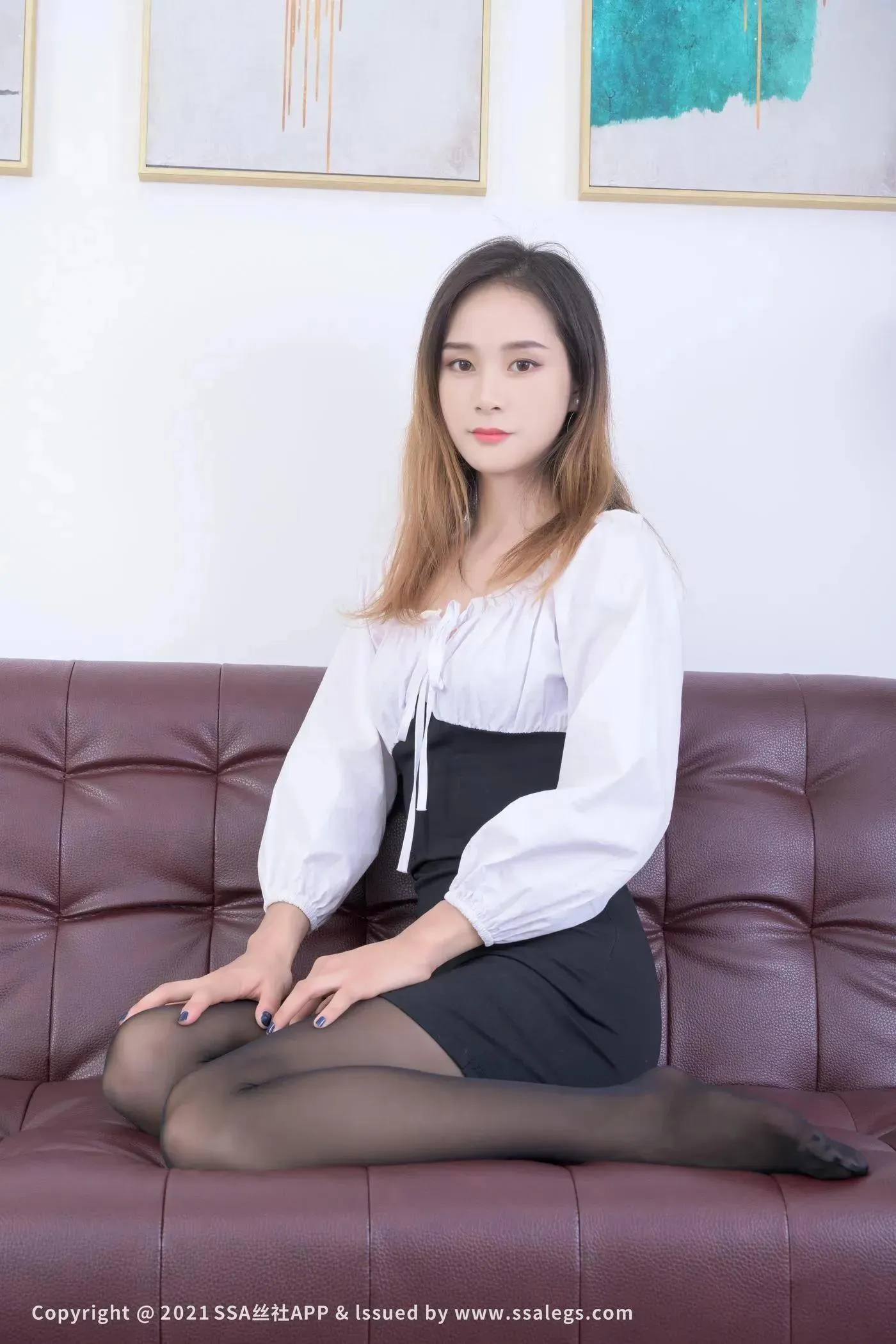 [SSA丝社]超清写真 NO.687 模特素人的黑丝袜美女（下）[23] [45P]插图8